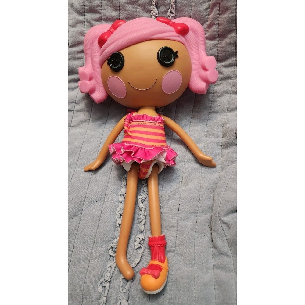 Lalaloopsy Pepper Pots N Pans Full Size (12") Doll W Swimsuit And 1 Shoe Great C